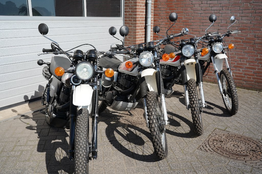 4x YAMAHA  XT 500 1976 /1977/1978/1979, J, J, 1 cilinder, 500 cc