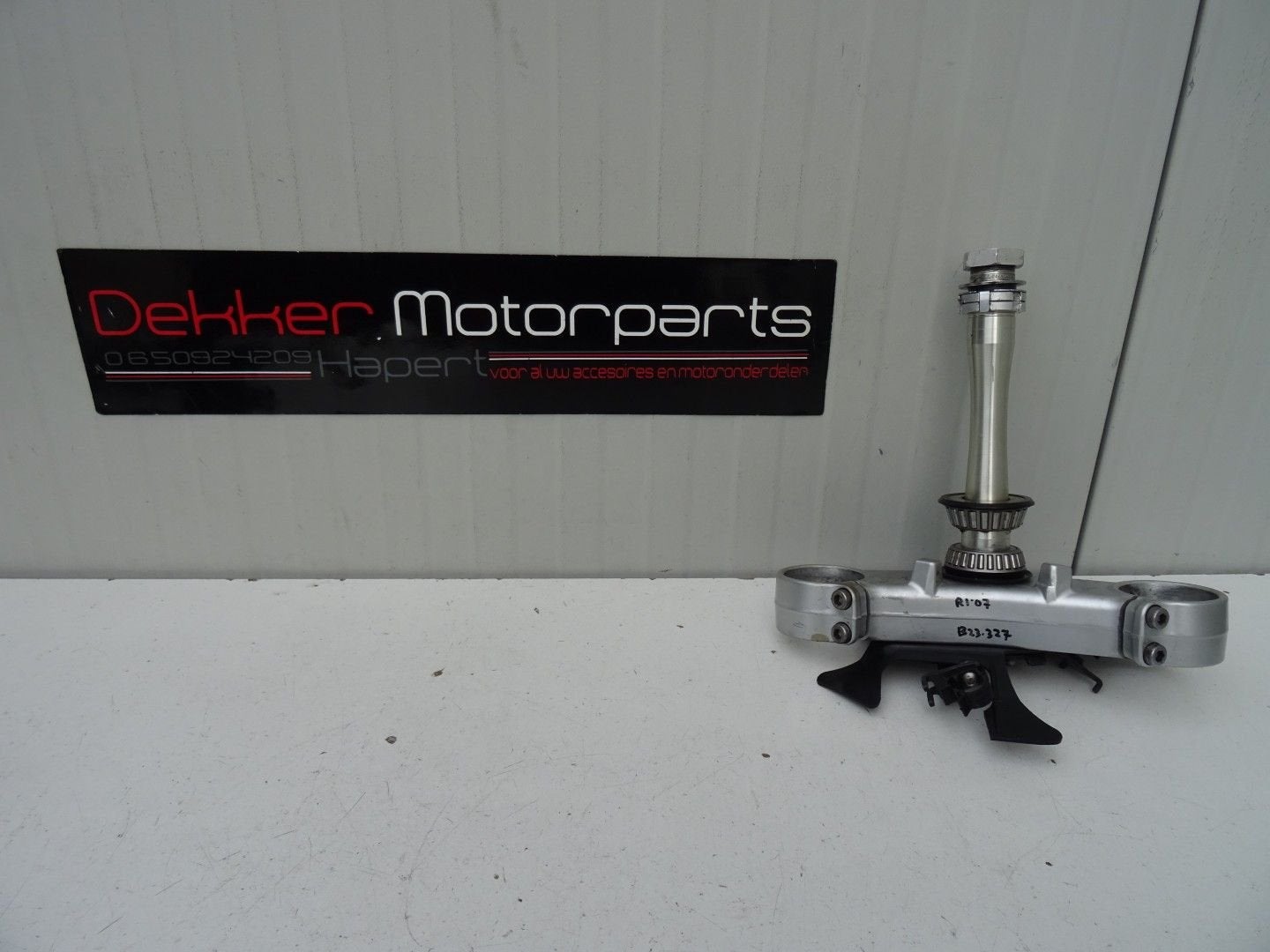T Stuk / Onderste kroonplaat Yamaha YZF R1 2007-2008 RN19, Motoren, Onderdelen | Yamaha, Gebruikt, -, -, Ophalen of Verzenden