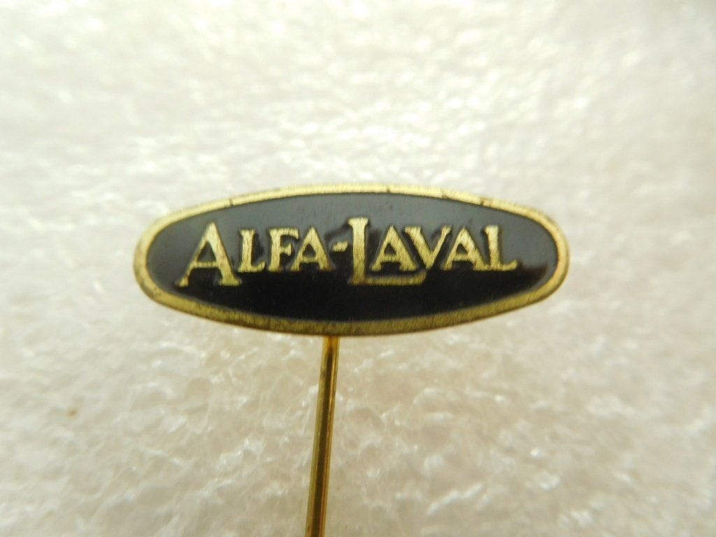 speldje ALFA LAVAL, Verzamelen, Verzenden, Zo goed als nieuw, Overige onderwerpen