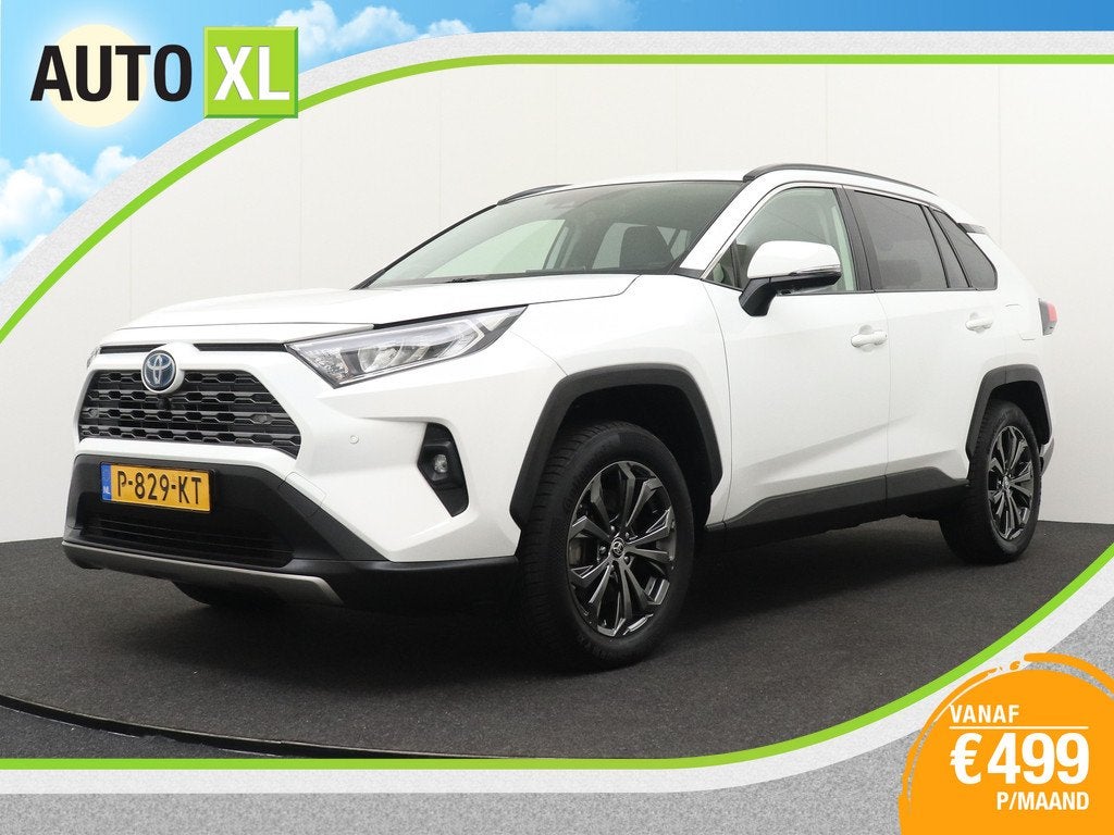 Toyota RAV4 2.5 Hybrid Business+ JBL 360* Camera Leder, Gebruikt, 4 cilinders, 2487 cc, Wit