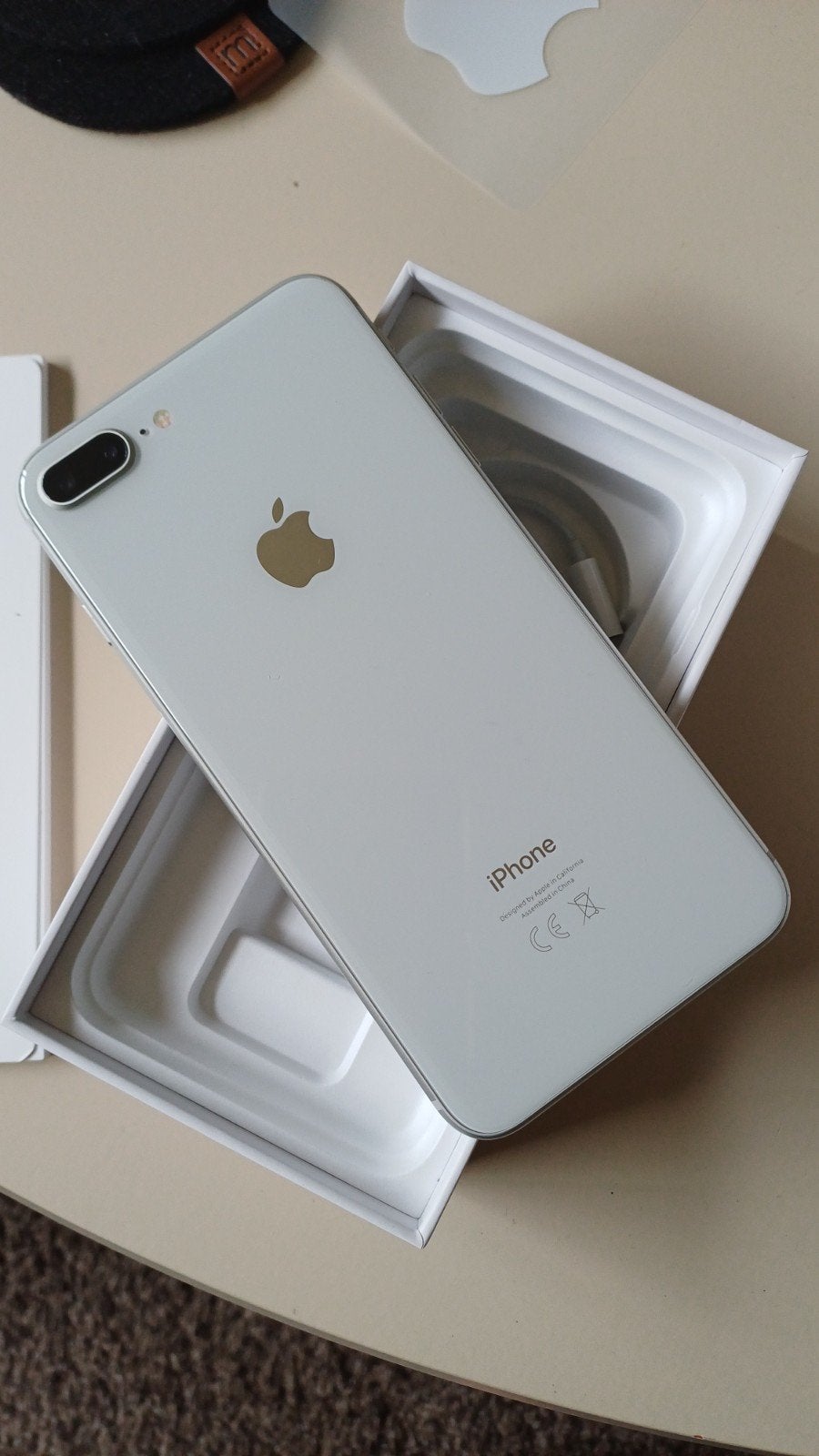 iPhone 8 Plus - Zo goed als nieuw, incl. accessoires, Telecommunicatie, Mobiele telefoons | Apple iPhone, IPhone 8 Plus, Ophalen of Verzenden