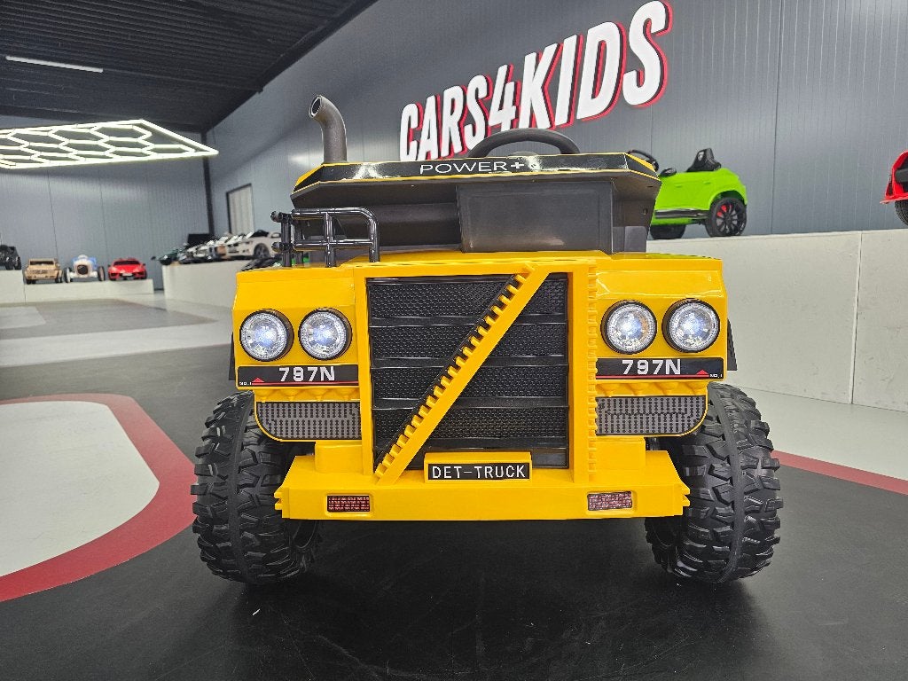 Dumper Truck - 4 motors - 2 persoons - elektrische kiepbak, Ophalen of Verzenden, Nieuw