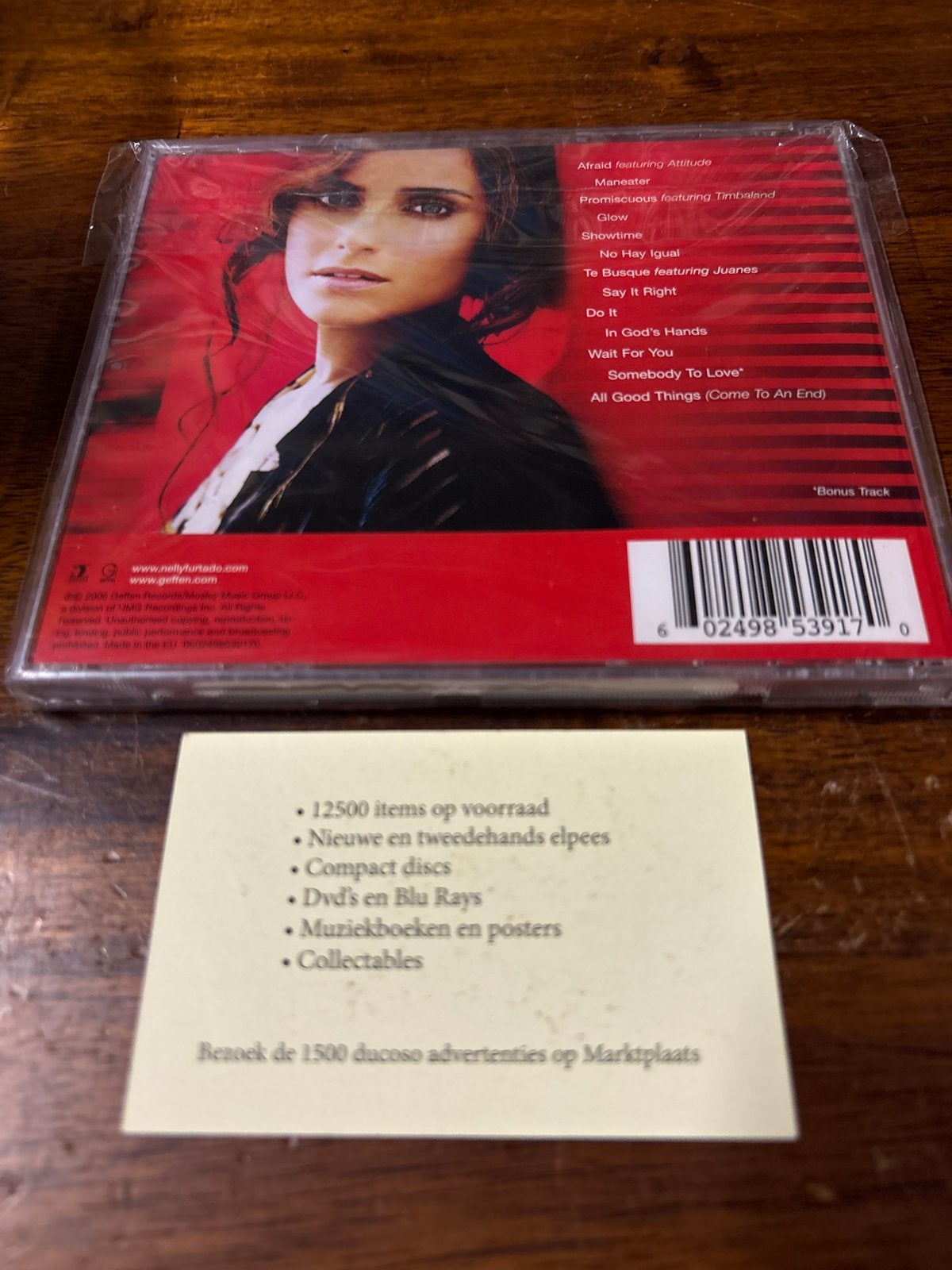 Nelly Furtado - Loose CD (Pop, R&B) 13 tracks, Ophalen of Verzenden, Zo goed als nieuw, Pop, Album