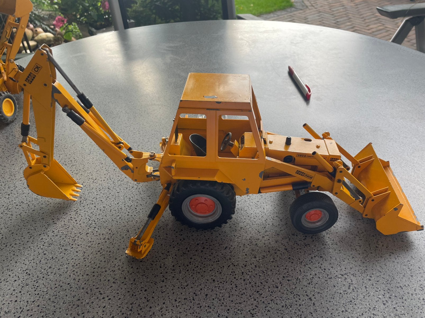 Case 580B Construction King, modelbouw, Gebruikt, 1:50 of kleiner, Overige typen, Ophalen