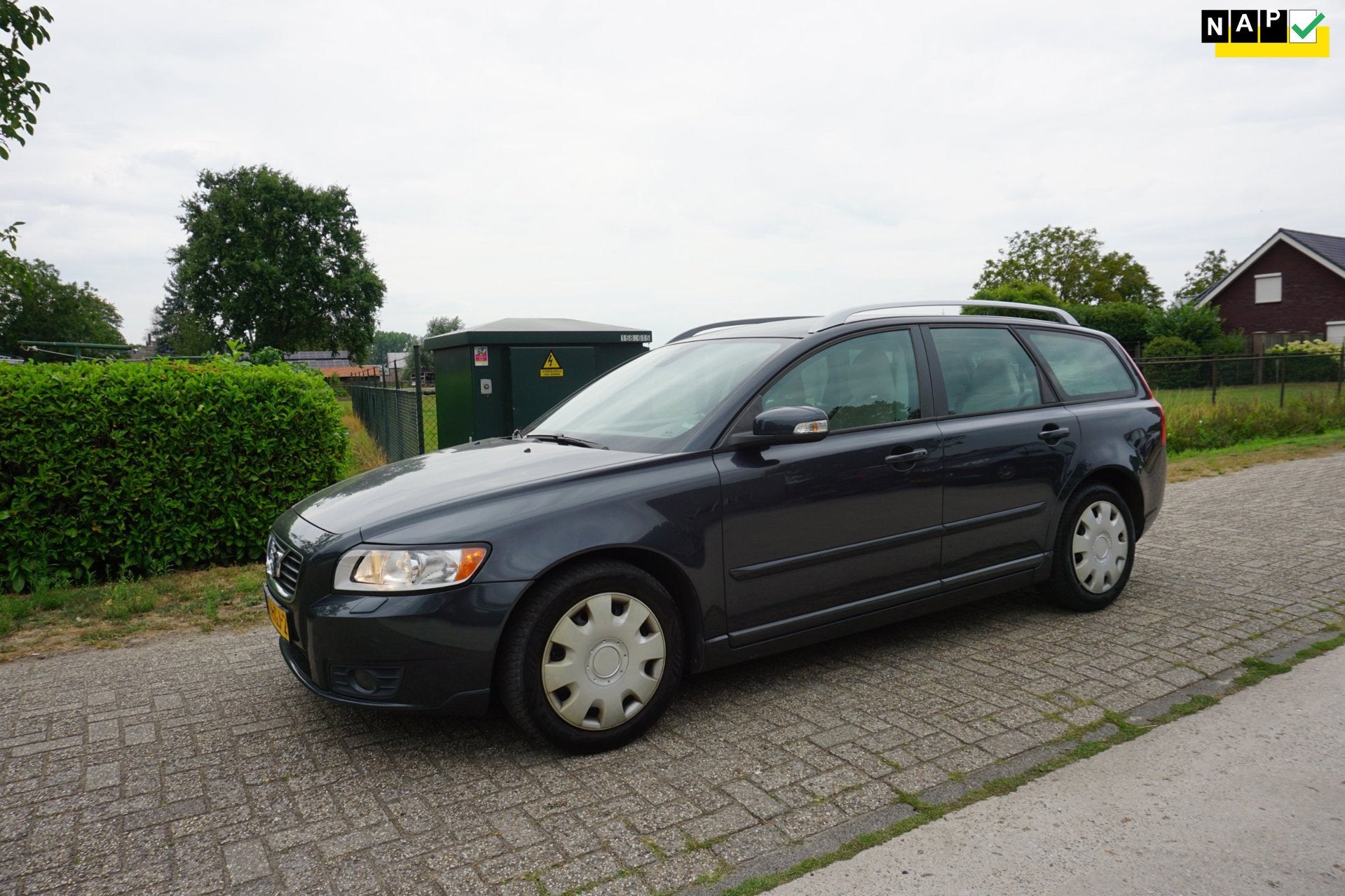 Volvo V50 2.0D Edition II dealer onderhouden, Auto's, Volvo, Voorwielaandrijving, Dealer onderhouden, 136 pk, Gebruikt