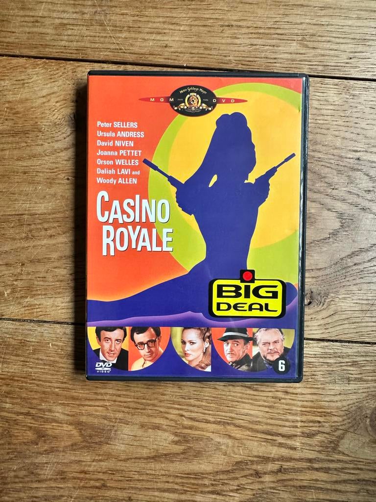 Casino Royale DVD (1967) met Peter Sellers, Woody Allen, Ophalen of Verzenden, Zo goed als nieuw
