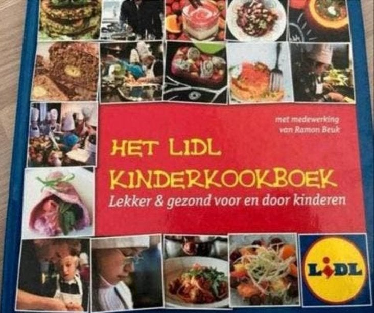 Lidl Kinderkookboek Lekker & Gezond - Ramon Beuk, Boeken, Kookboeken, Ophalen of Verzenden, Gelezen