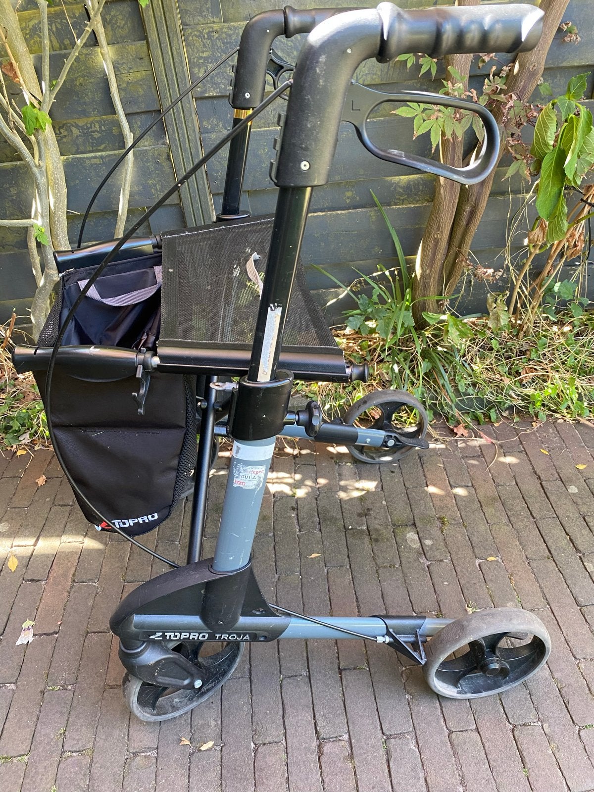 Rollator Tupro Troja, Ophalen, Opvouwbaar, Zo goed als nieuw