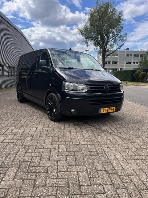 Volkswagen Transporter T5 Kombi 2.5 TI| 2008| Navi | 6-pers, Voorwielaandrijving, Zwart, Volkswagen, Zwart