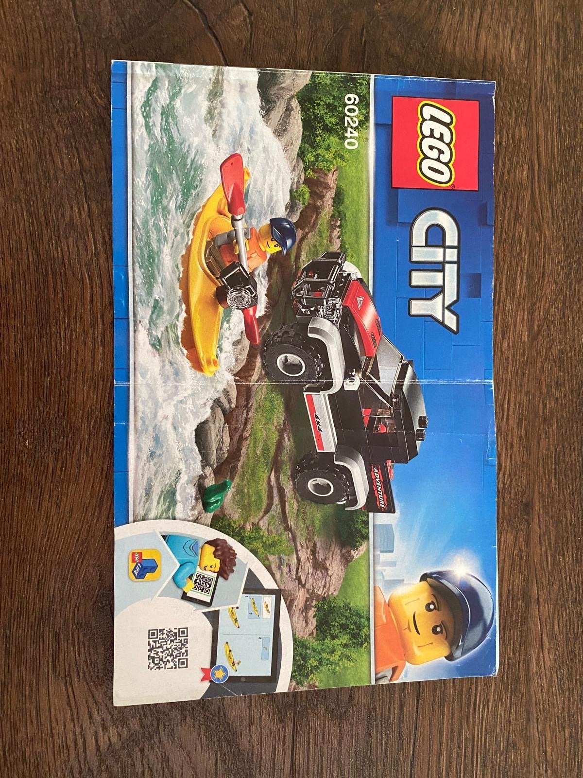 LEGO City 60240 Kajak Avontuur - Complete Set, Ophalen of Verzenden, Zo goed als nieuw, Overige merken