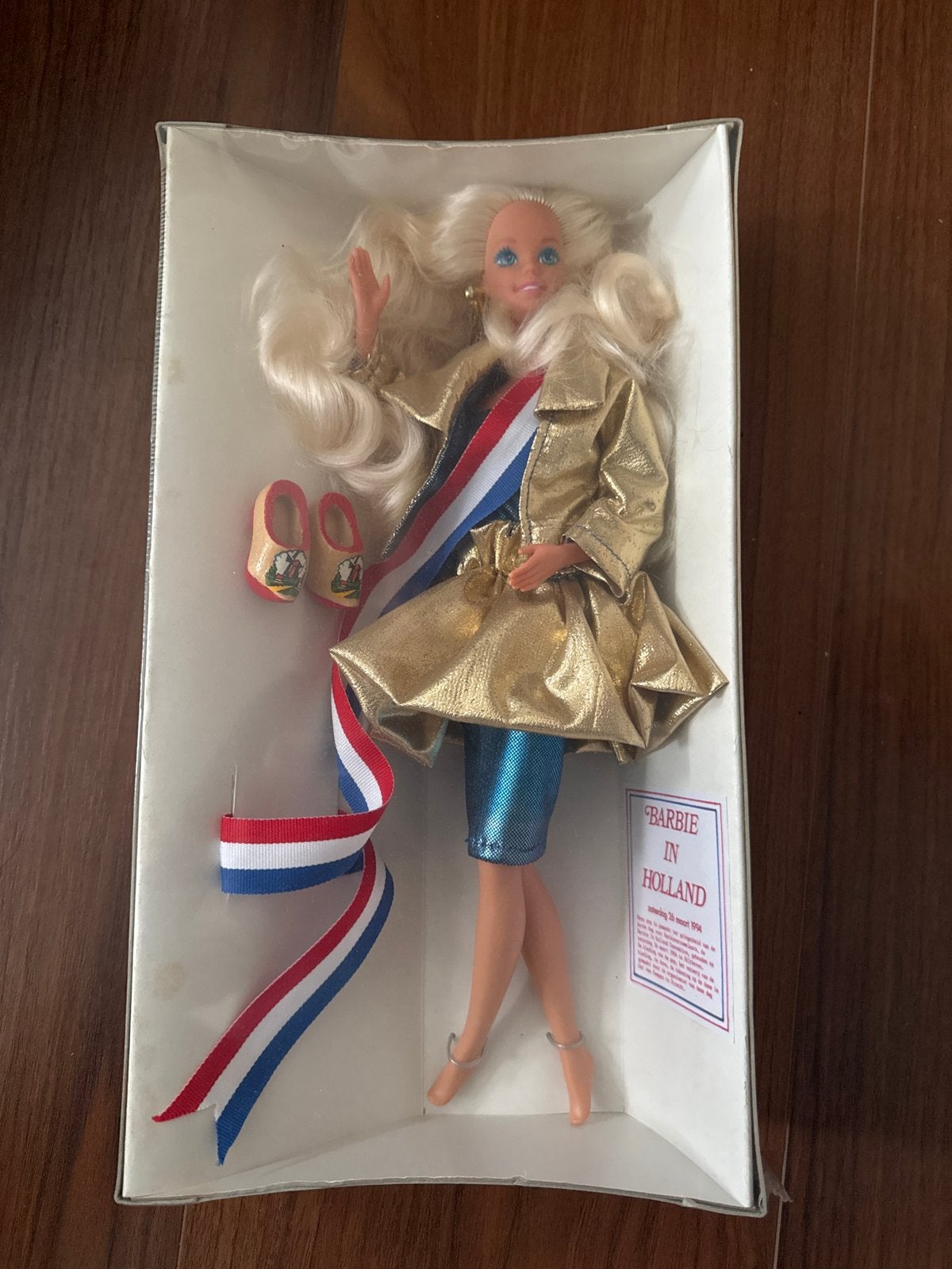Barbie in Holland - Vintage Barbiepop in originele doos, Ophalen of Verzenden, Nieuw, Barbie