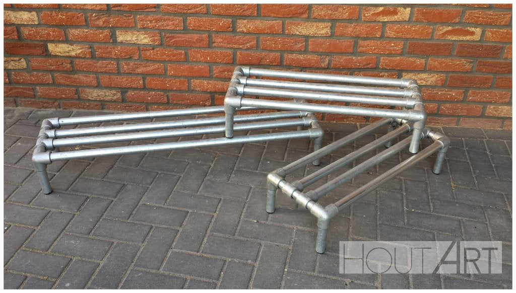 Schoenenrek van verzinkte steigerbuis NIEUW!, Info@hout-art.nl, Nieuw, Ophalen of Verzenden, Hoeves 3 in Schijndel