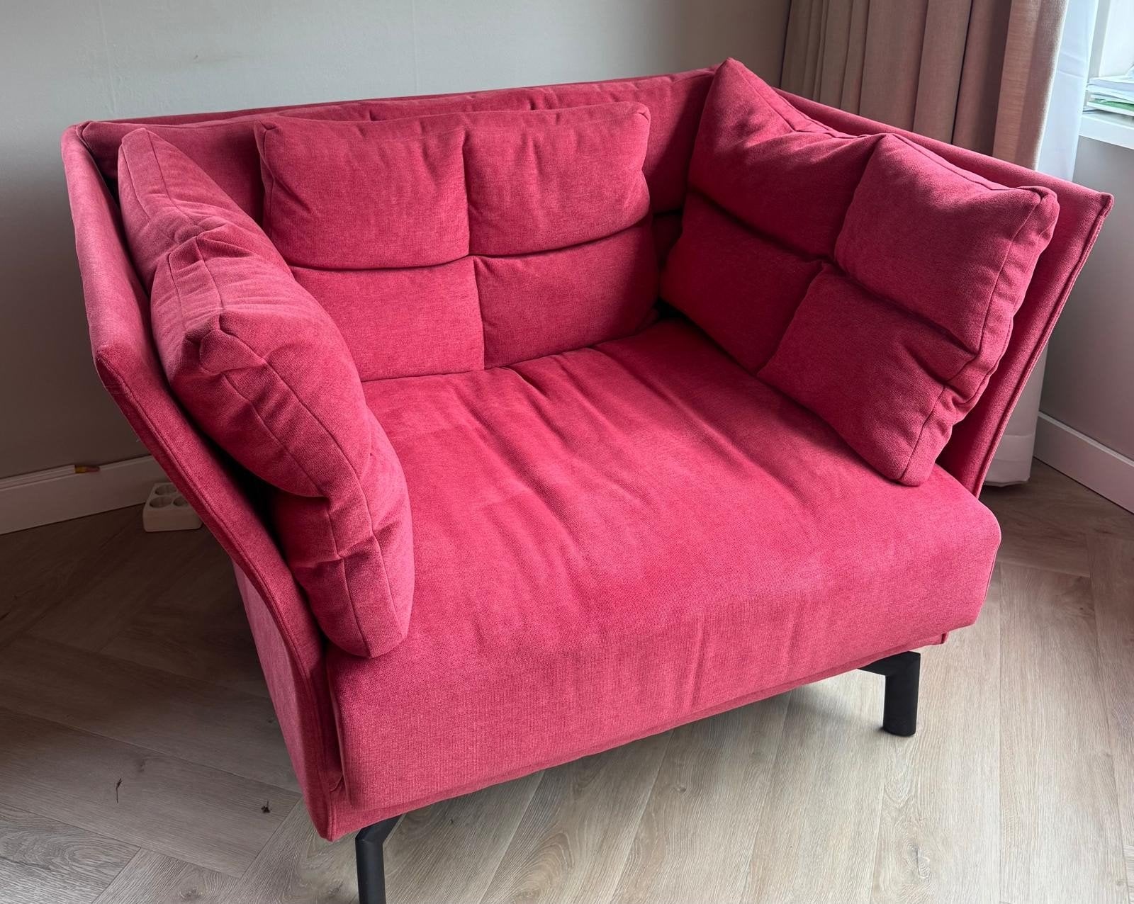 Foto 3 van Passe Partout Bank en Stoel - Fuchsia - Zo goed als nieuw