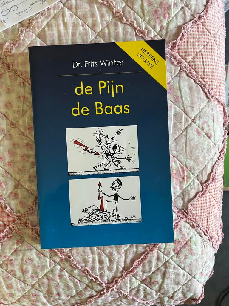 De Pijn de Baas - Dr. Frits Winter (Herziene Uitgave), Ophalen of Verzenden, Zo goed als nieuw, Gezondheid en Conditie
