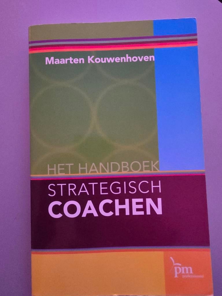 Strategisch coachen, Ophalen of Verzenden, Beta, Zo goed als nieuw, HBO