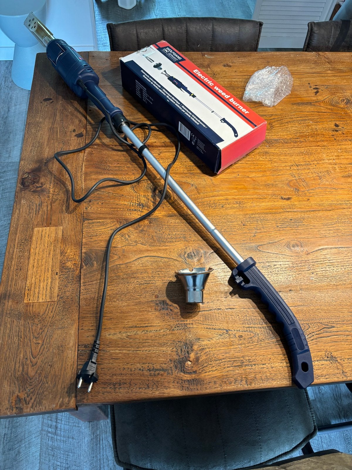 Wolfgang Germany Elektrische Onkruidbrander, Tuin en Terras, Hand-tuingereedschap, Ophalen, Zo goed als nieuw, Overige soorten