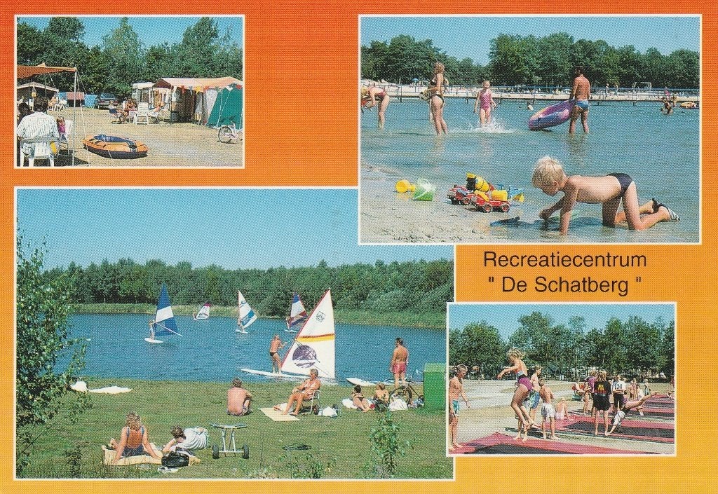 Sevenum     Camping de Schatberg, Ophalen of Verzenden, 1980 tot heden, Gelopen, Noord-Brabant