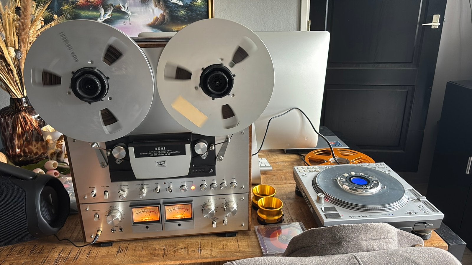 Akai 650 D bandrecorder geheel gereviseerd, Audio, Tv en Foto, Bandrecorders, Ophalen of Verzenden, Bandrecorder