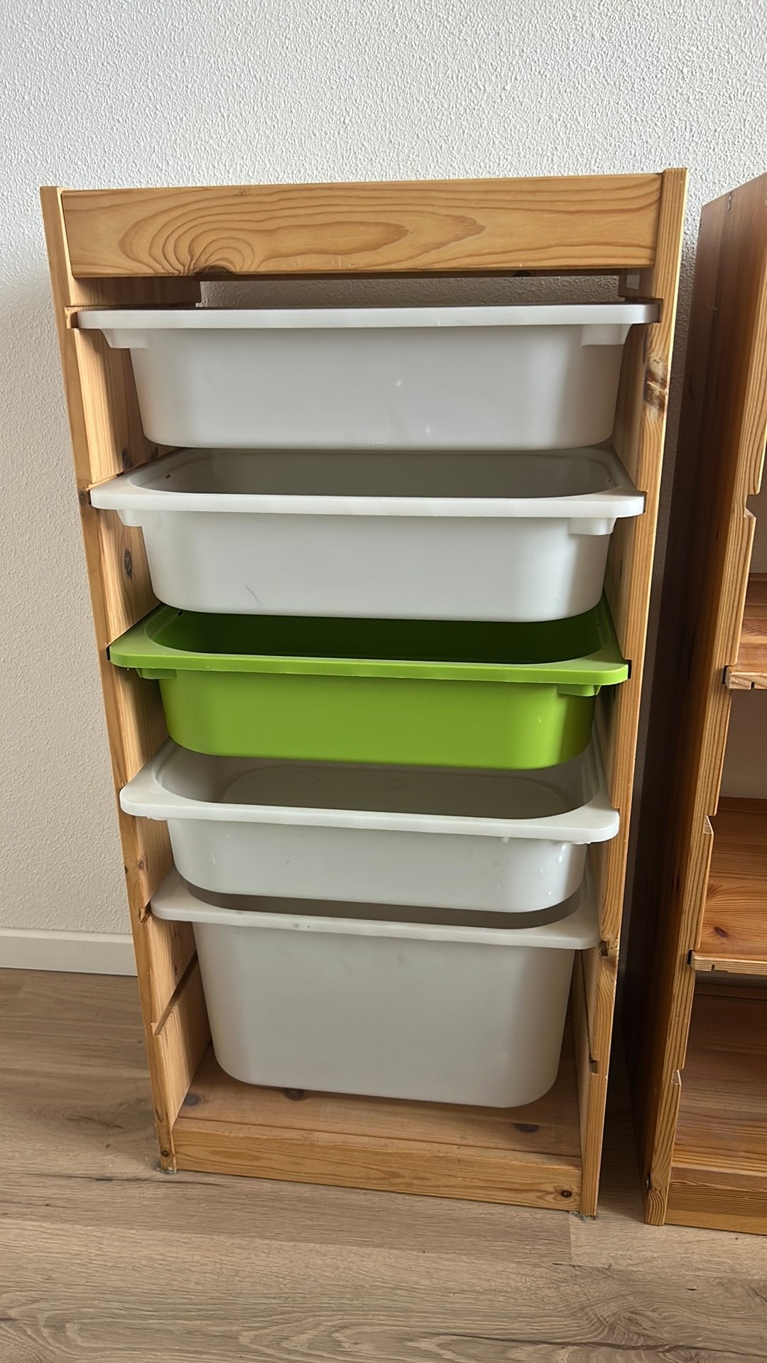 Ikea trofast, Ophalen, Minder dan 50 cm, Gebruikt, 3 of 4 laden