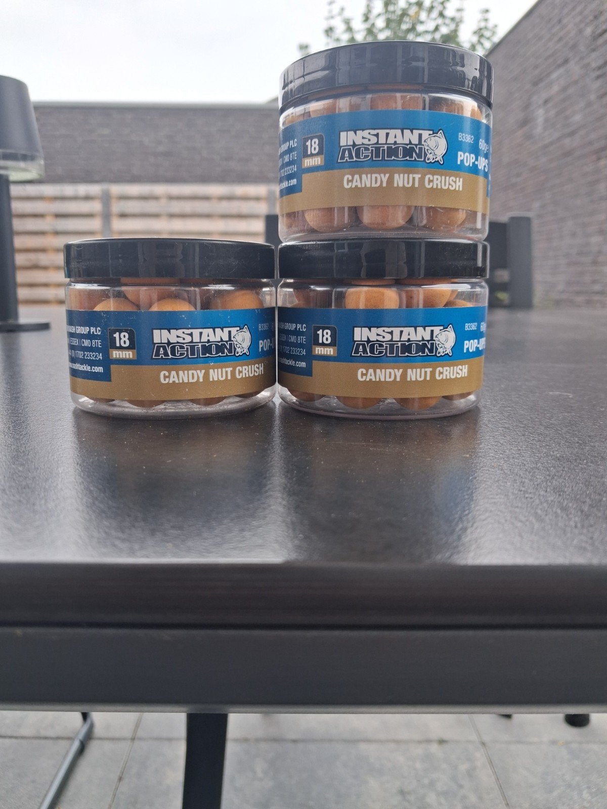 Instant Action Candy Nut Crush Pop-Ups 18mm (3 potjes), Ophalen of Verzenden, Nieuw, Overige typen