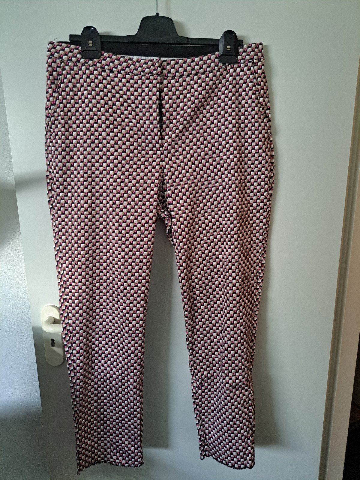 MS Mode Katoenen Zomerbroek Maat 44 met Grafische Print, MS Mode, Ophalen of Verzenden