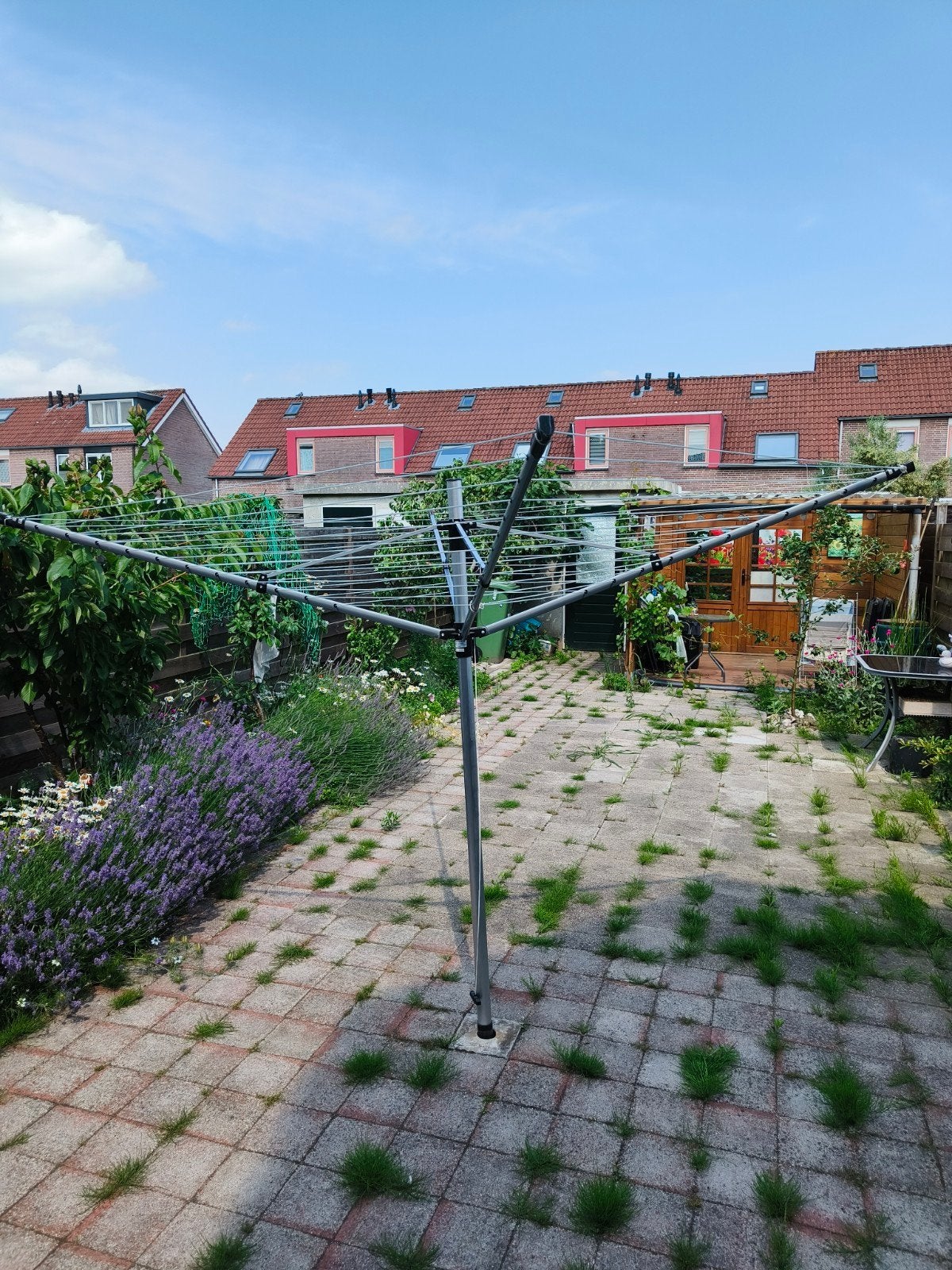Leifheit Linolift 600 Quickstart Droogmolen 60m met hoes, Ophalen