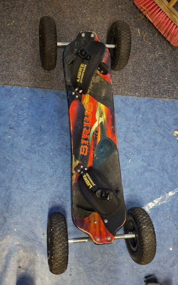 Mountainboard / Kiteboard - Zo goed als nieuw, Sport en Fitness, Ophalen, Zo goed als nieuw, Overige typen