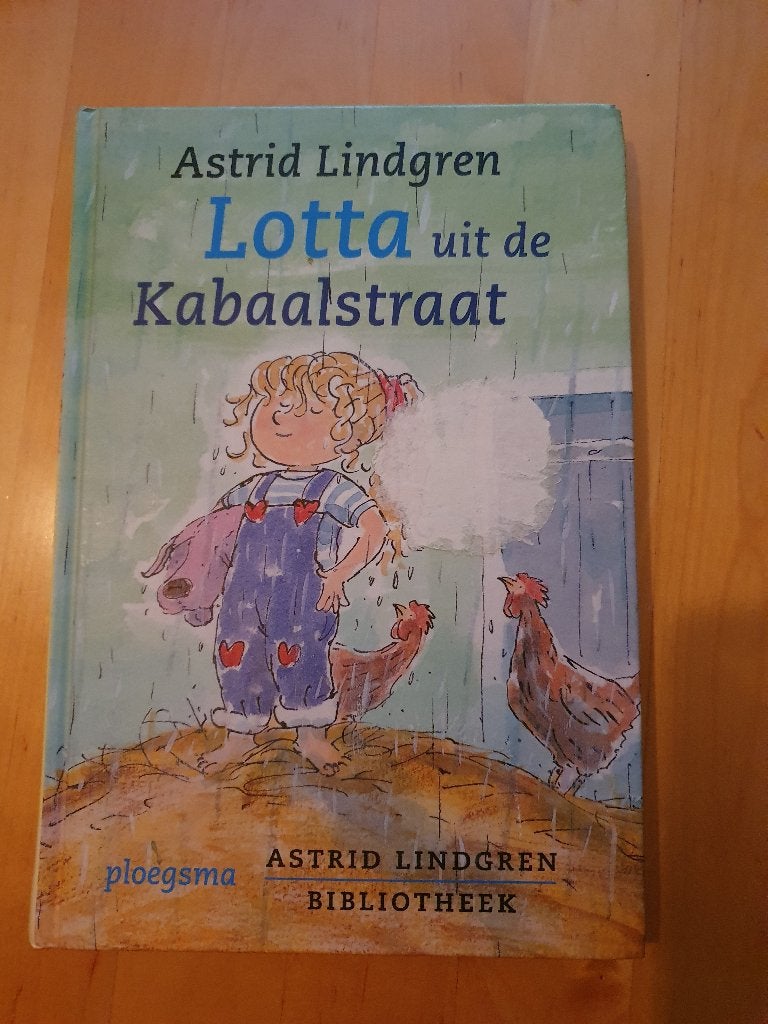 LOTTA  UIT  DE  KABAALSTRAAT  van  Astrid Lindgren  , Boeken, Ophalen of Verzenden, Gelezen, Fictie algemeen