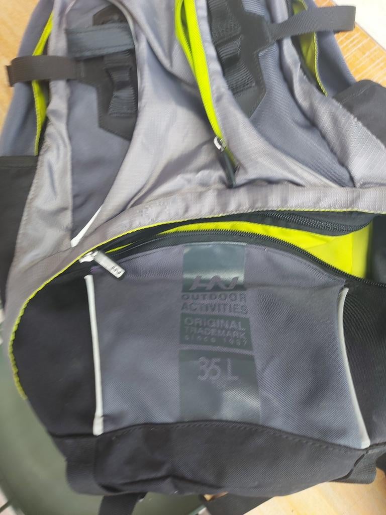 ANWB NH Rugtas Blauw/Grijs 35L - Nauwelijks Gebruikt, 25 tot 40 cm, Zo goed als nieuw, Trekking, Ophalen