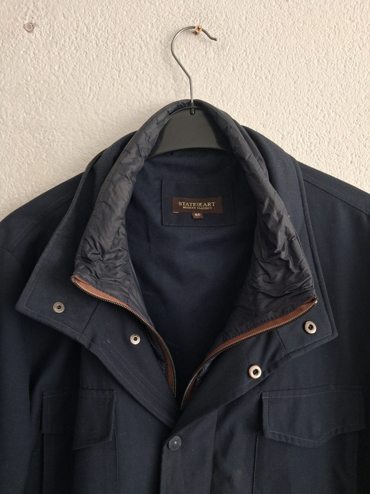 State of Art Heren Jas Maat 60 (XL), State of Art, Blauw, Maat 56/58 (XL), Ophalen of Verzenden