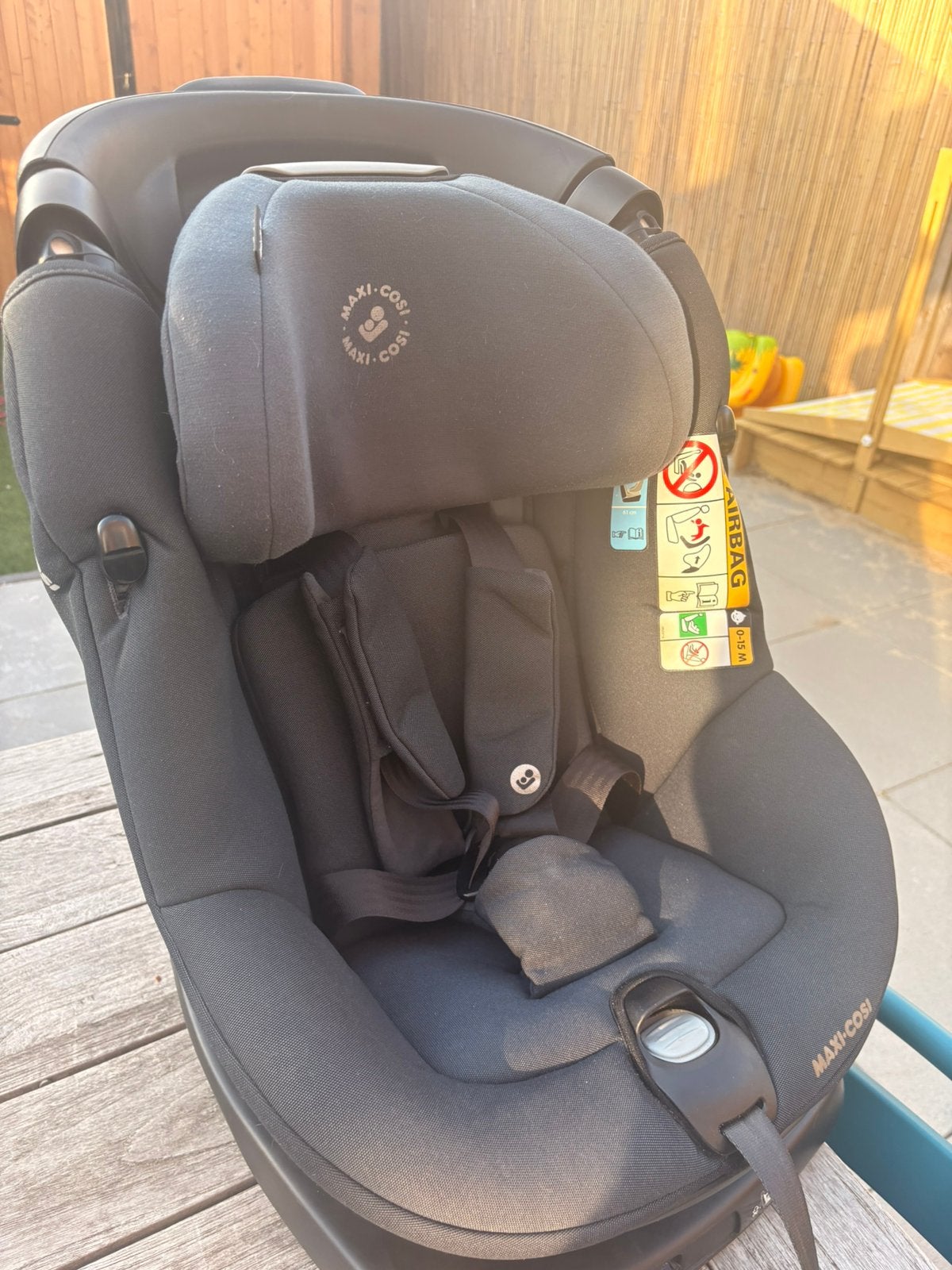 Maxi cosi axiss fix, Kinderen en Baby's, Autostoeltjes, Ophalen, Gebruikt, 0 t/m 18 kg, Isofix