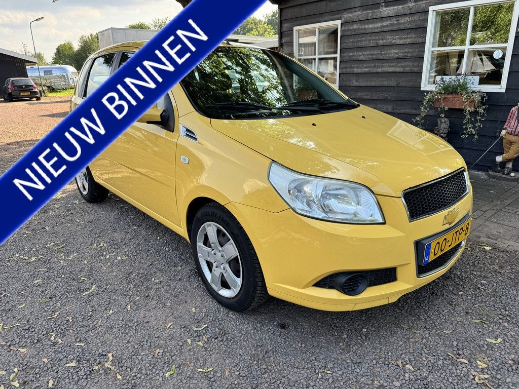 Chevrolet Aveo 1.4 16V LS (bj 2009), Voorwielaandrijving, Aveo, 400 kg, Bedrijf
