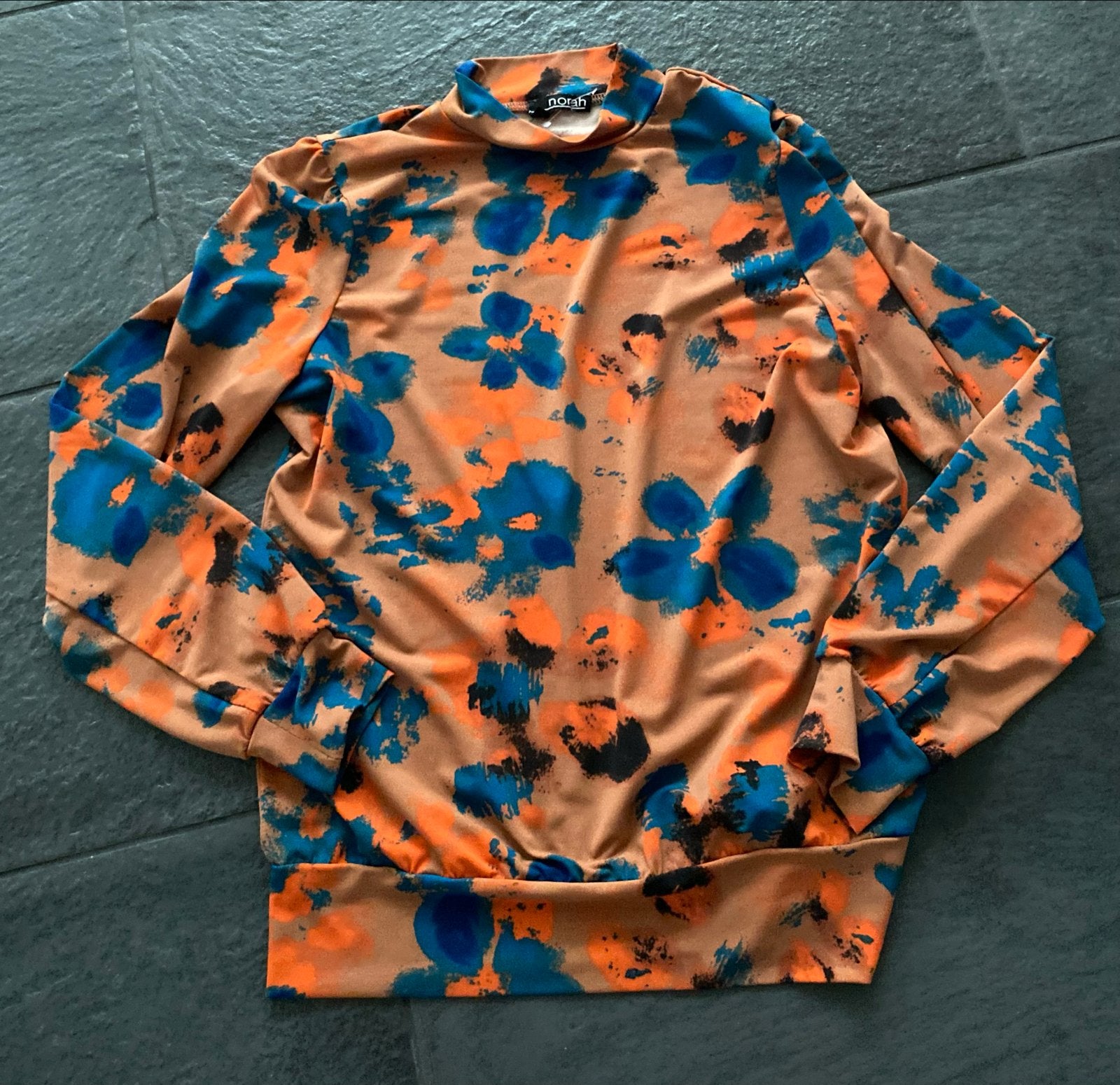 Norah trui met bloemenprint maat 34, Meerkleurig, Ophalen of Verzenden, Zo goed als nieuw, Lange mouw