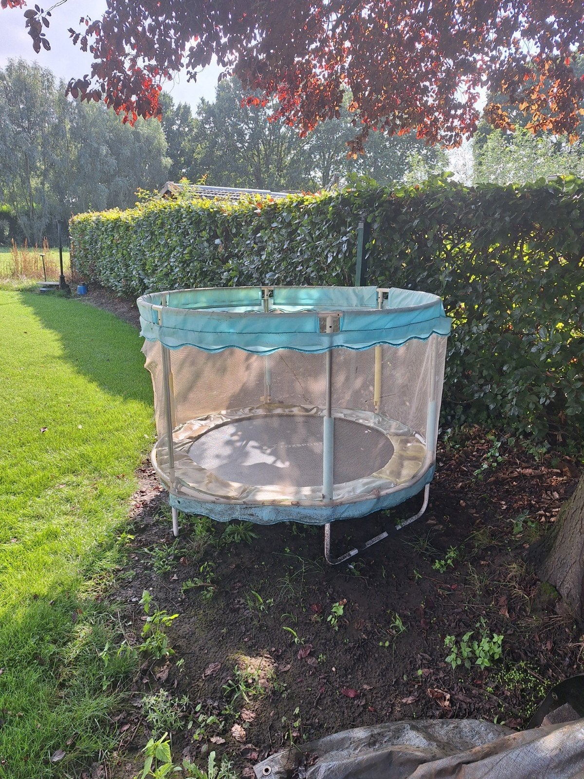 Foxsport trampoline, Ophalen