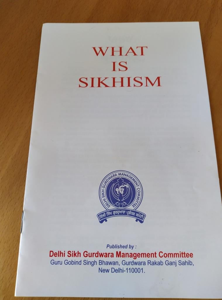 Sikhisme: 'What is Sikhism' & 'A Brief Account..., Ophalen of Verzenden, Gelezen, Ganda Singh, Overige religies