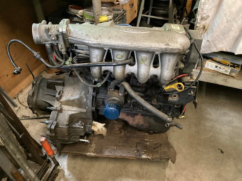 Motorblok incl. Versnellingsbak Ford Escort Mk4 XR3I 105 pk, Ophalen, Gebruikt, Ford