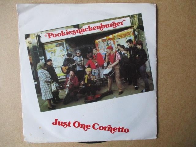 s3925 pookiesnackenburger - just one cornetto, Ophalen, Gebruikt, Overige genres, 7 inch