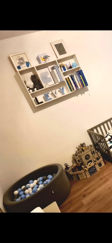 letterbak muurkastje van het merk woood, Kinderen en Baby's, Ophalen, Gebruikt, Overige merken, Wanddecoratie