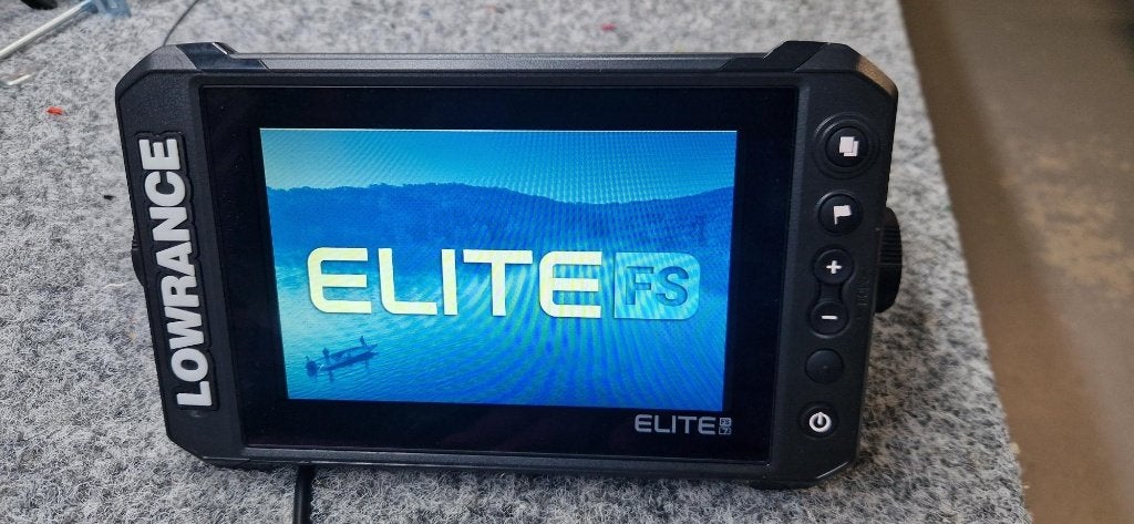 Lowrance Elite FS 7 – inclusief AI2   3-in-1 transducer, Ophalen of Verzenden, Zo goed als nieuw, Kaartplotter of Fish Finder