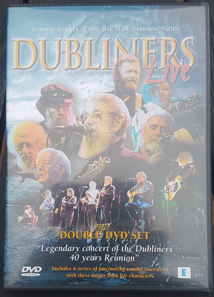 2 DVD set Dubliners Live 40 years reunion zgan, Cd's en Dvd's, Alle leeftijden, Ophalen of Verzenden, Zo goed als nieuw
