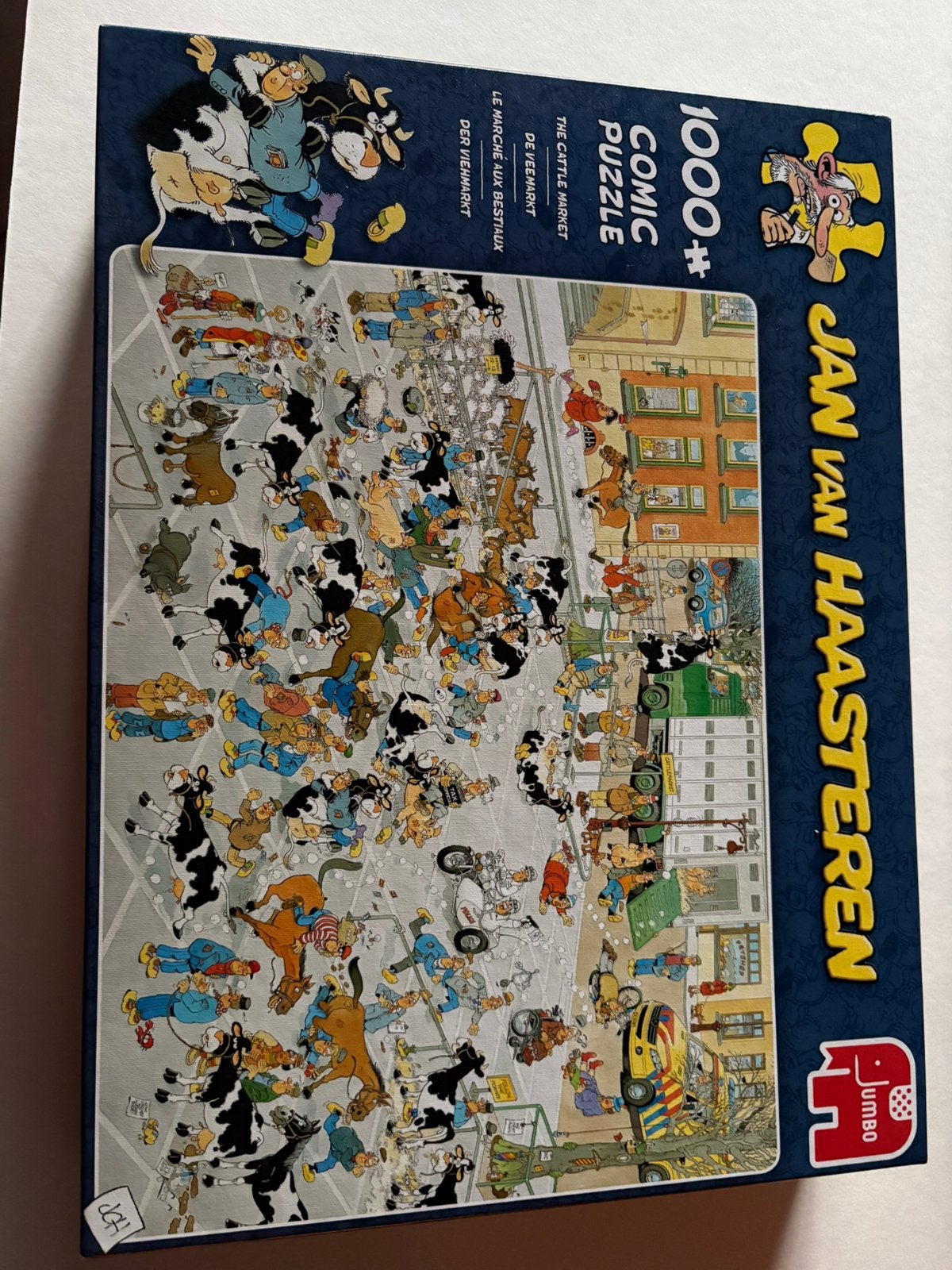 Jan van Haasteren de veemarkt, Ophalen, 500 t/m 1500 stukjes, Zo goed als nieuw