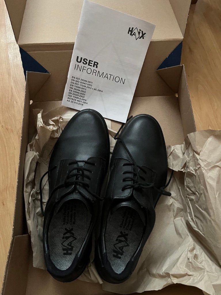 Haix Airpower C1, mt. 45, Ophalen, Nieuw, Werkschoenen, Zwart