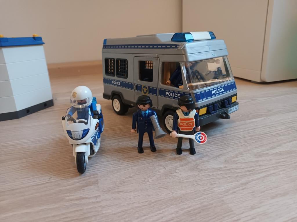 Politieset, Kinderen en Baby's, Speelgoed | Playmobil, Ophalen of Verzenden