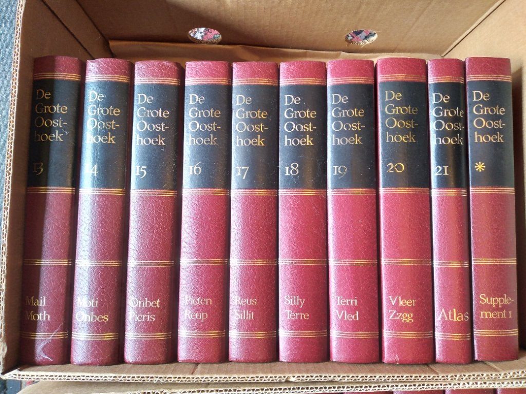22 delig de grote Oosthoek, Boeken, Encyclopedieën, Ophalen of Verzenden, Zo goed als nieuw