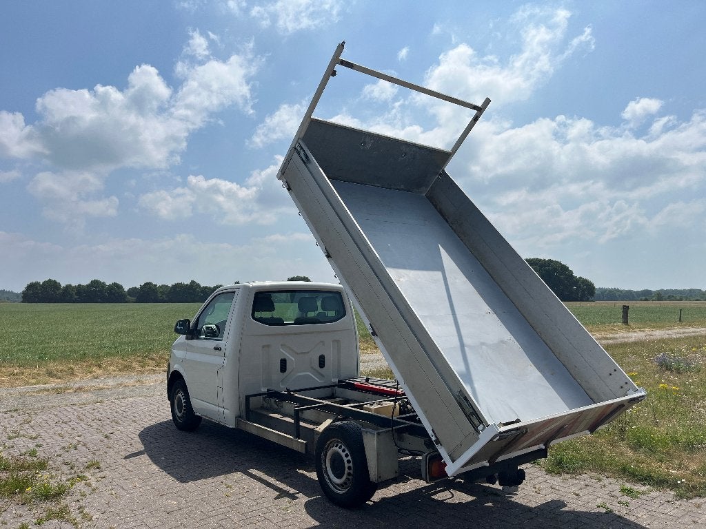 VW Transporter Pick-up kieper kiepbak 2.0TDI 140pk DSG7, Euro 5, Stof, Volkswagen, 2500 kg