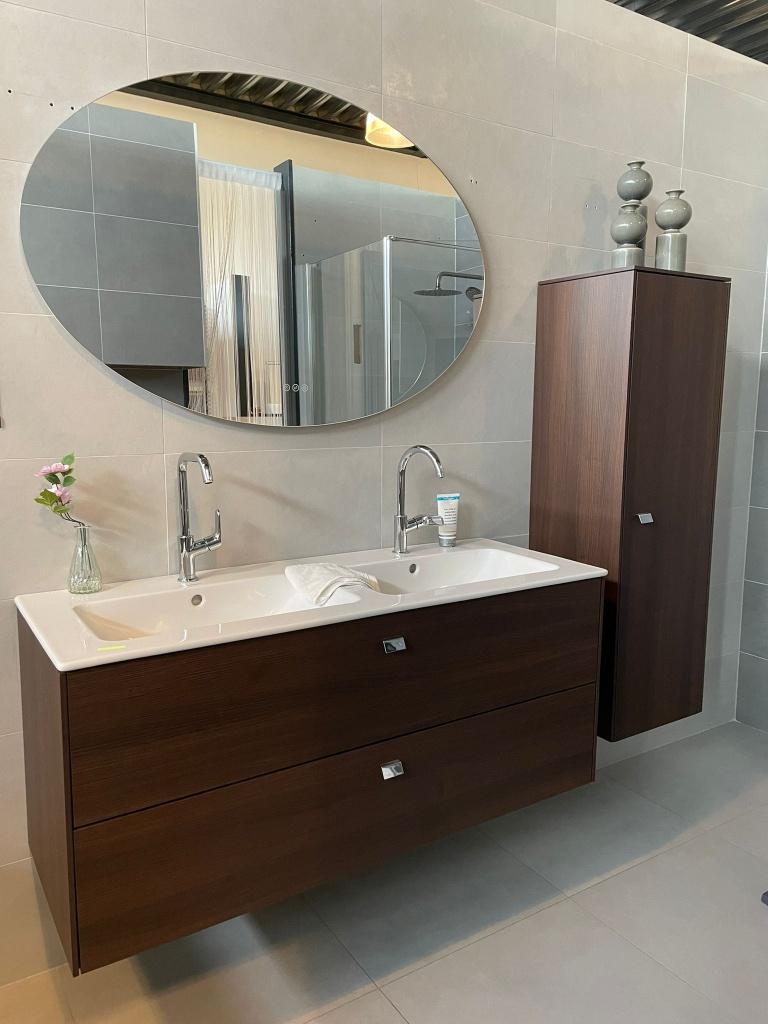 Duravit badkamermeubel en spiegel met verlichting, Ophalen, 100 tot 150 cm, Nieuw, Minder dan 100 cm