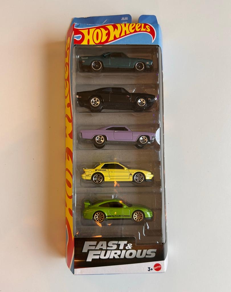 Hot Wheels Fast & Furious in 5 pack Box NIEUW (niet geopend), Ophalen of Verzenden, Nieuw
