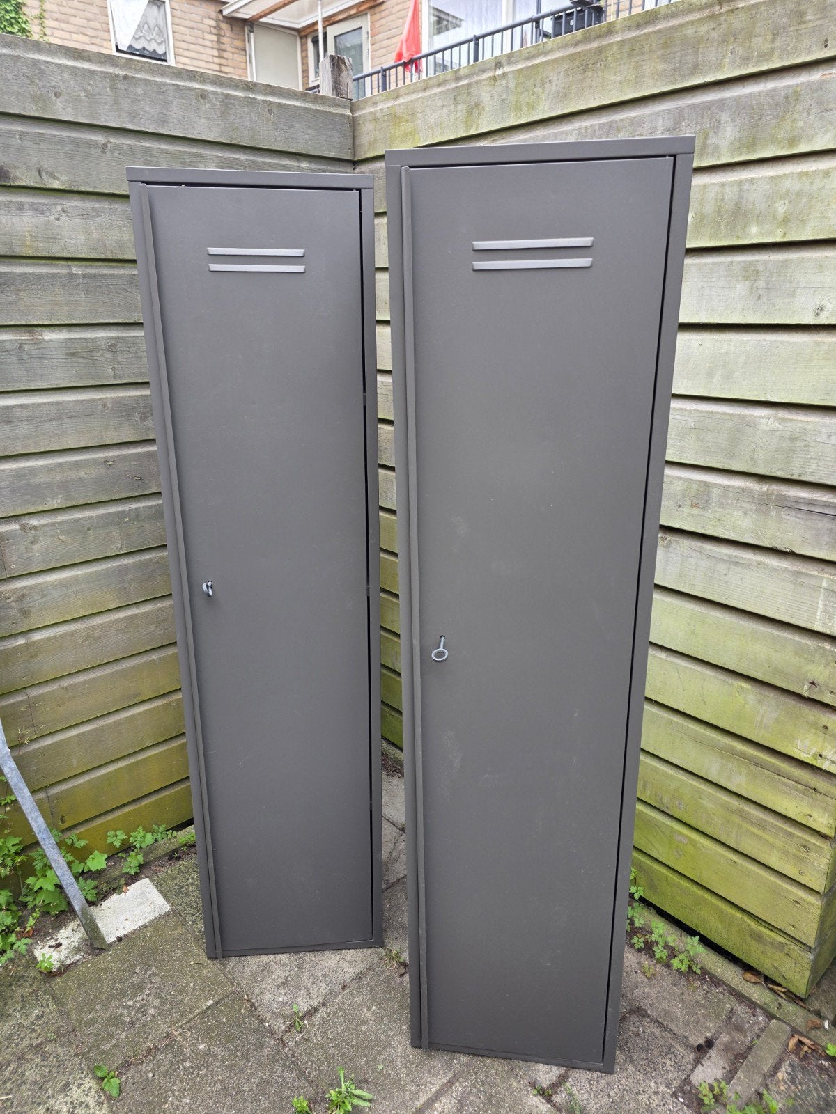 Stalen lockers van IKEA - Gebruikt maar prima, Huis en Inrichting, Kasten | Lockerkasten, Ophalen of Verzenden, Gebruikt