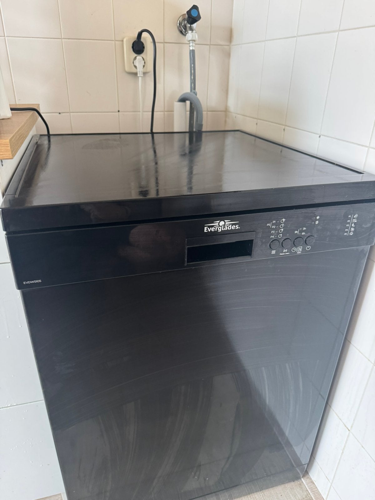 Vaatwasmachiene Everglades, Ophalen, Gebruikt, Minder dan 85 cm, 45 tot 60 cm