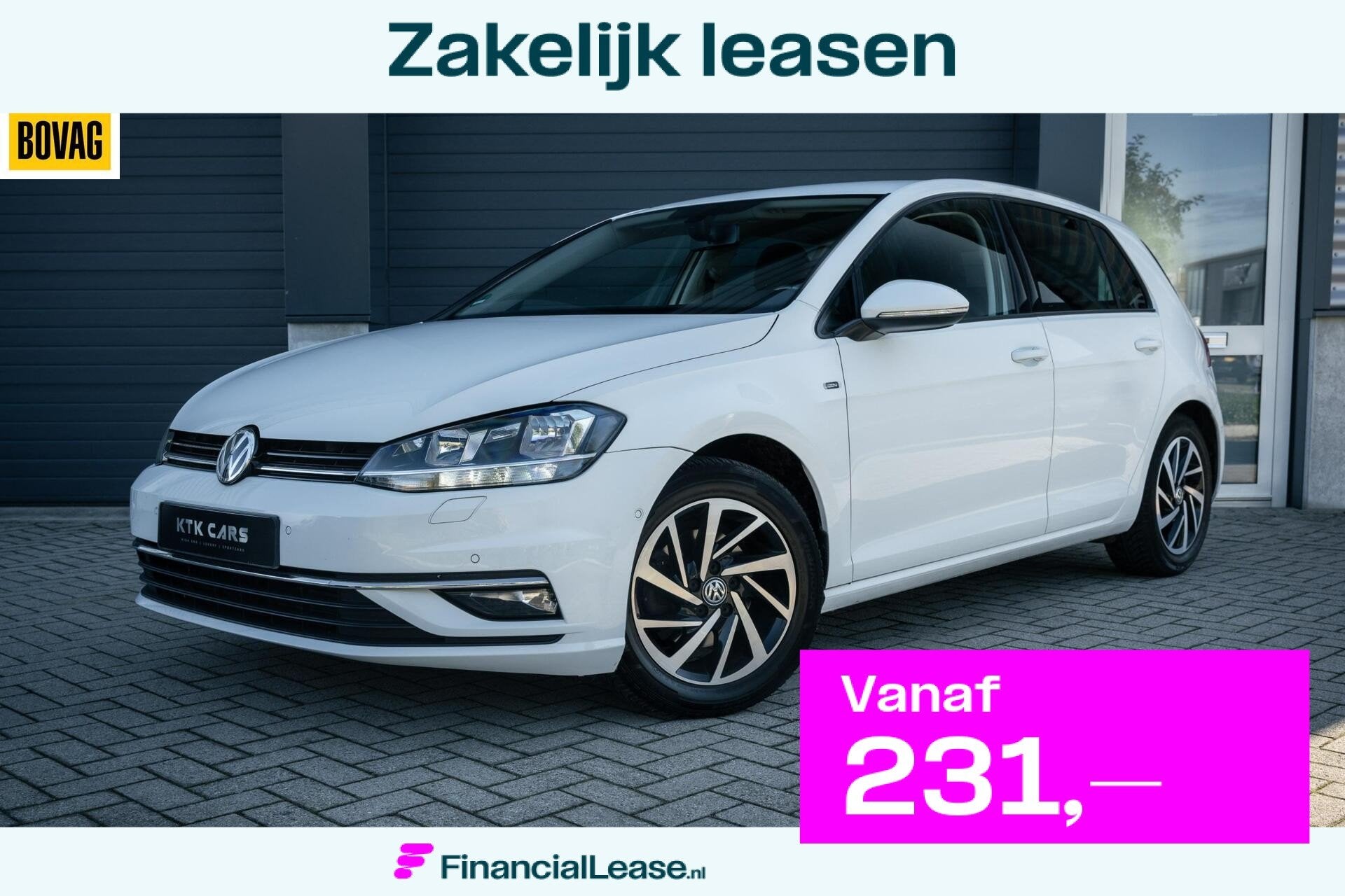 Volkswagen Golf 1.5 TSI Comfortline Business|Stoelverwarming, Voorwielaandrijving, Euro 6, 4 cilinders, Wit